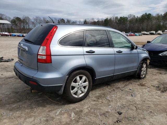 3CZRE38528G706625 - 2008 HONDA CR-V EX BLUE photo 3