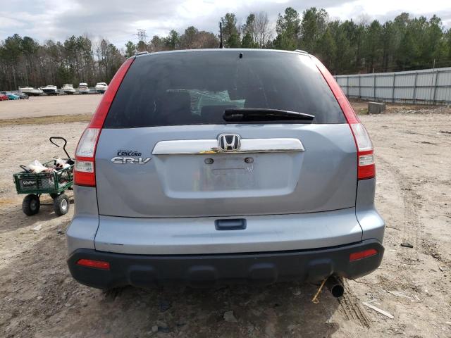 3CZRE38528G706625 - 2008 HONDA CR-V EX BLUE photo 6