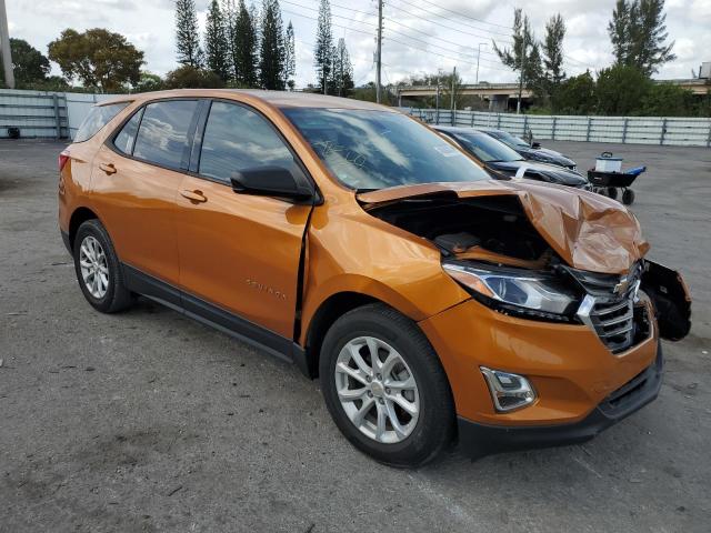 2GNAXHEVXK6244808 - 2019 CHEVROLET EQUINOX LS ORANGE photo 4