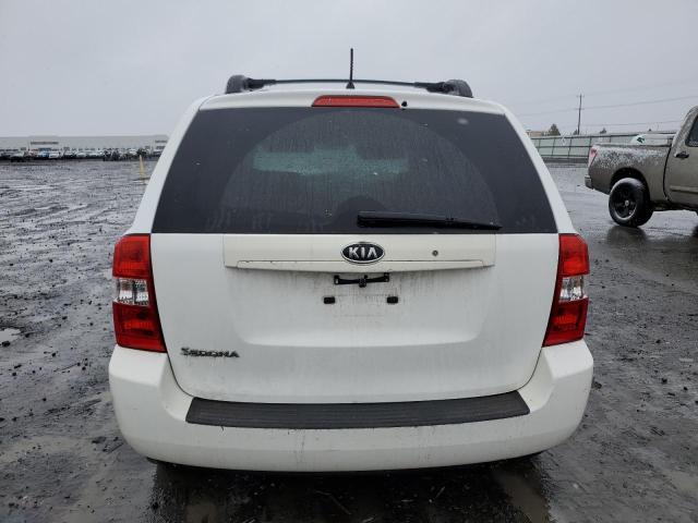 KNDMB133786248441 - 2008 KIA SEDONA WHITE photo 6