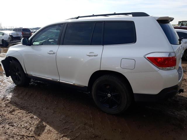 5TDZK3EH6CS089351 - 2012 TOYOTA HIGHLANDER BASE Ақ фото 2