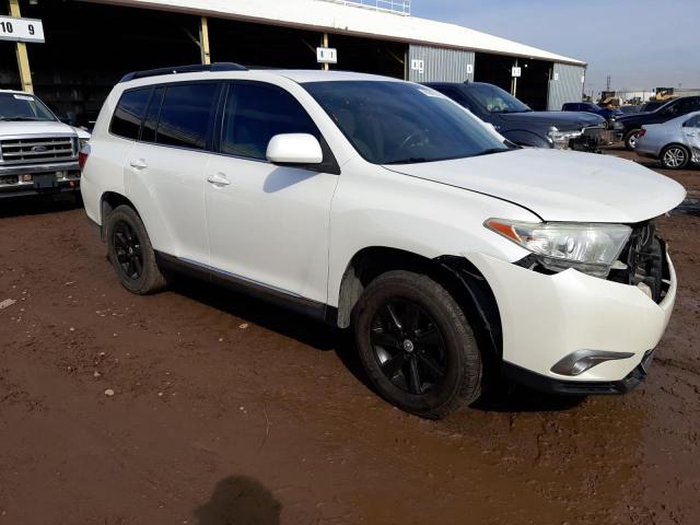 5TDZK3EH6CS089351 - 2012 TOYOTA HIGHLANDER BASE WHITE photo 4