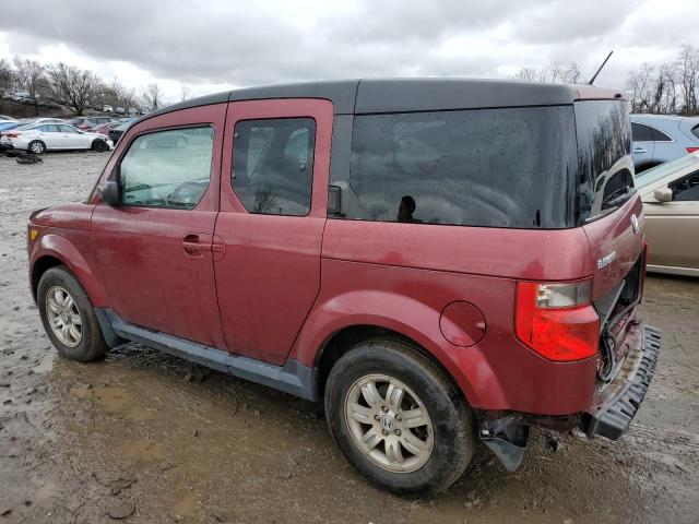 5J6YH27776L012643 - 2006 HONDA ELEMENT EX BURGUNDY photo 2