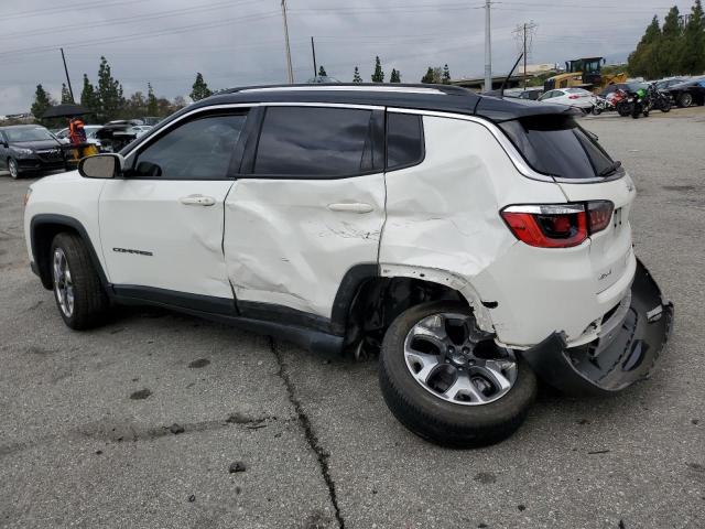 3C4NJDCB5JT470746 - 2018 JEEP COMPASS LIMITED WHITE photo 2