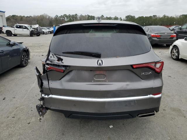 5J8YD9H48NL009300 - 2022 ACURA MDX TECHNOLOGY GRAY photo 6