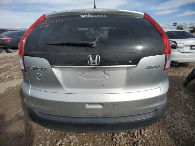 2HKRM4H77CH612210 - 2012 HONDA CR-V EXL SILVER photo 6