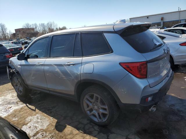 5FNYF8H5XPB036645 - 2023 HONDA PASSPORT EXL SILVER photo 2