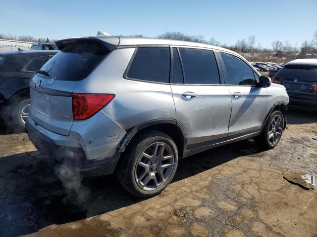 5FNYF8H5XPB036645 - 2023 HONDA PASSPORT EXL SILVER photo 3