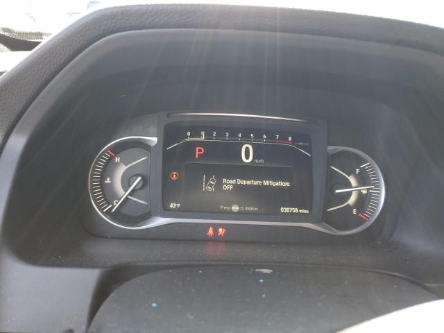 5FNYF8H5XPB036645 - 2023 HONDA PASSPORT EXL SILVER photo 9