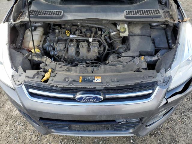 1FMCU9H9XDUD93458 - 2013 FORD ESCAPE SEL GRAY photo 12