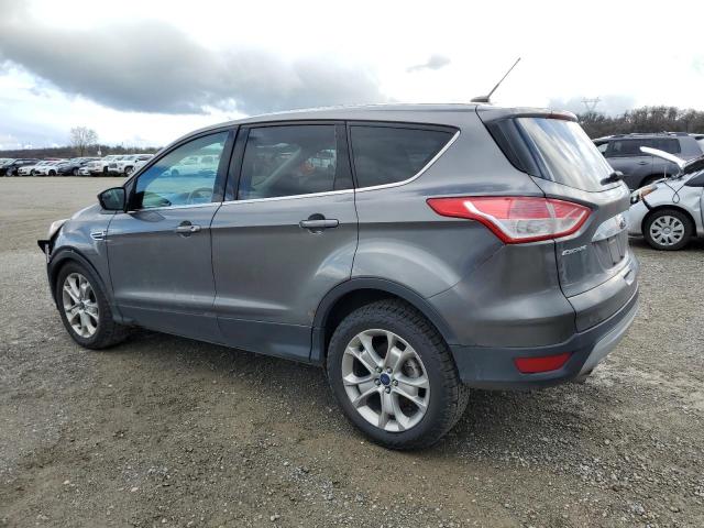 1FMCU9H9XDUD93458 - 2013 FORD ESCAPE SEL GRAY photo 2