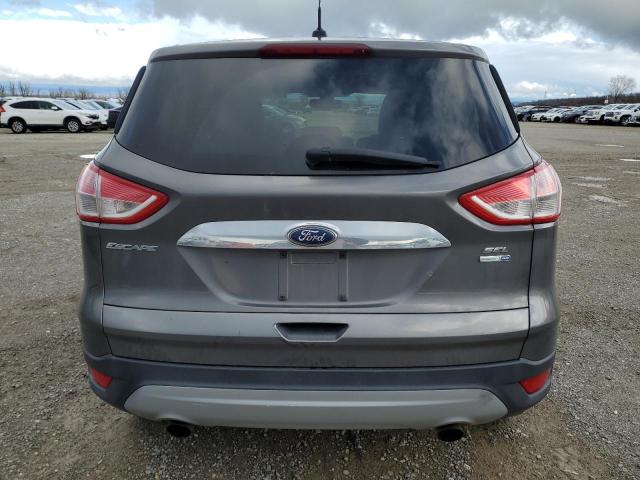 1FMCU9H9XDUD93458 - 2013 FORD ESCAPE SEL GRAY photo 6