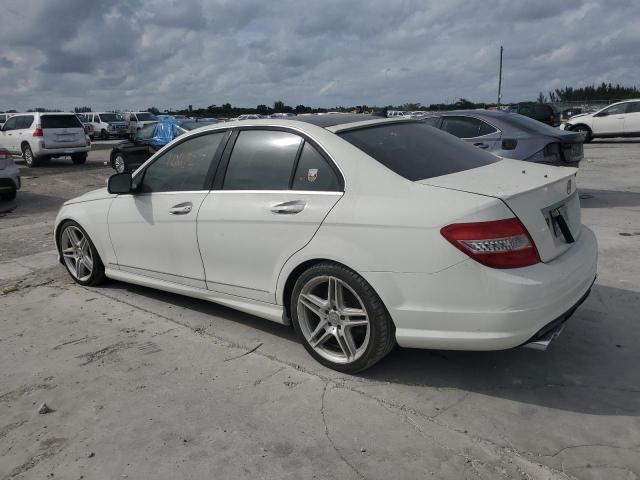 WDDGF56X08F135802 - 2008 MERCEDES-BENZ C 350 WHITE photo 2