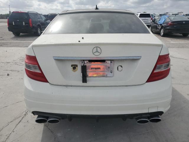 WDDGF56X08F135802 - 2008 MERCEDES-BENZ C 350 WHITE photo 6