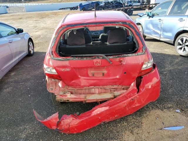 JHMGD384X8S018676 - 2008 HONDA FIT RED photo 6