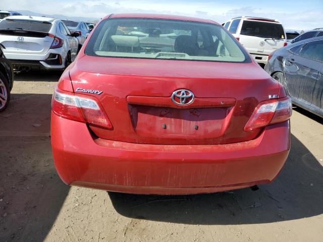 4T1BE46K99U316802 - 2009 TOYOTA CAMRY BASE RED photo 6