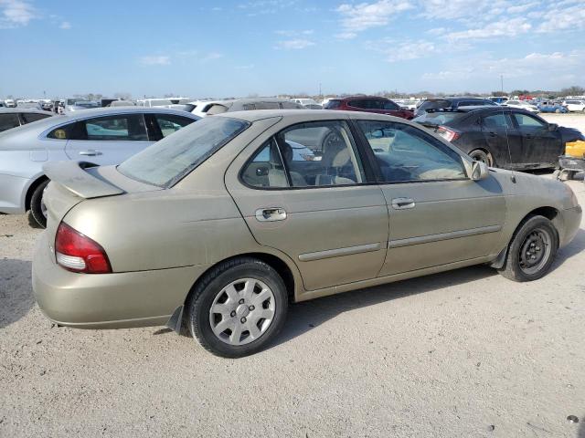 3N1CB51D62L686091 - 2002 NISSAN SENTRA XE GOLD photo 3