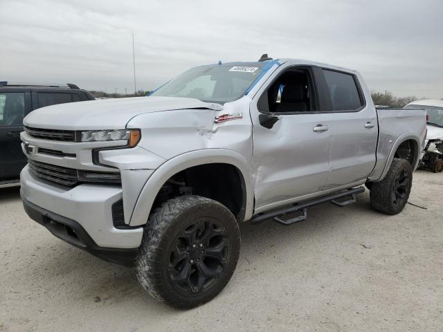 3GCUYEEDXKG288272 - 2019 CHEVROLET SILVERADO K1500 RST SILVER photo 1