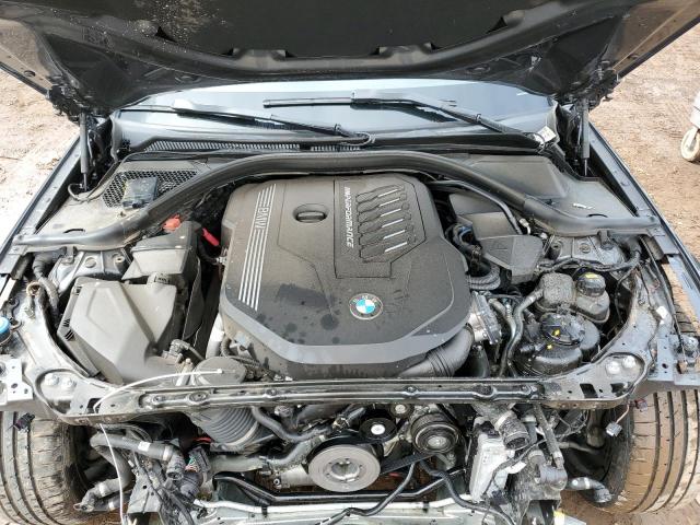 WBA5U7C01LAF54161 - 2020 BMW M340I GRAY photo 11
