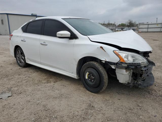 3N1AB7AP9FY256707 - 2015 NISSAN SENTRA S WHITE photo 4