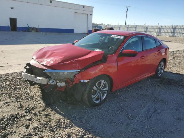 2HGFC2F55GH536790 - 2016 HONDA CIVIC LX RED photo 1