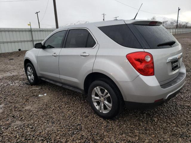 2CNALBEC5B6448721 - 2011 CHEVROLET EQUINOX LS SILVER photo 2