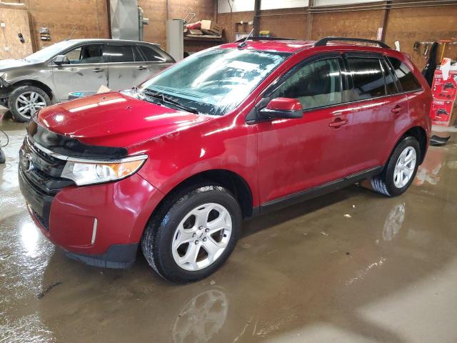 2FMDK4JC9DBE09464 - 2013 FORD EDGE SEL BURGUNDY photo 1