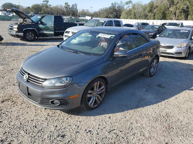 WVWFW7AH8CV016606 - 2012 VOLKSWAGEN EOS LUX GRAY photo 1