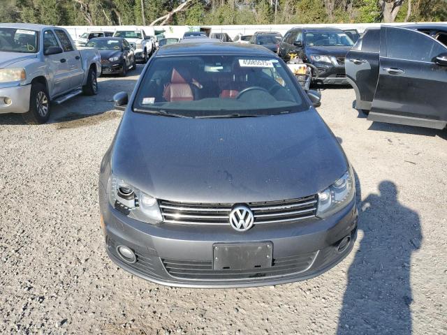 WVWFW7AH8CV016606 - 2012 VOLKSWAGEN EOS LUX GRAY photo 5