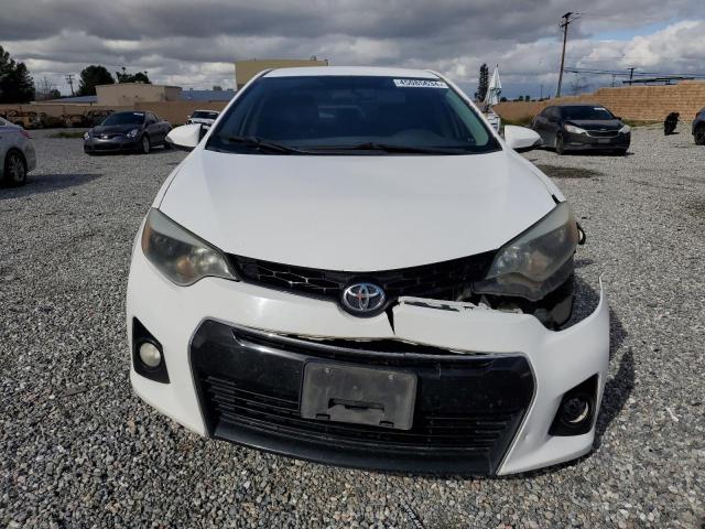 5YFBURHE6EP036905 - 2014 TOYOTA COROLLA L WHITE photo 5