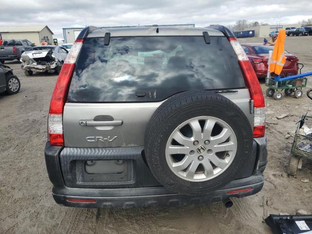 JHLRD68896C016913 - 2006 HONDA CR-V EX GRAY photo 6