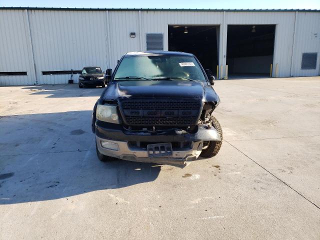 1FTPX12584NC22903 - 2004 FORD F150 BLACK photo 5