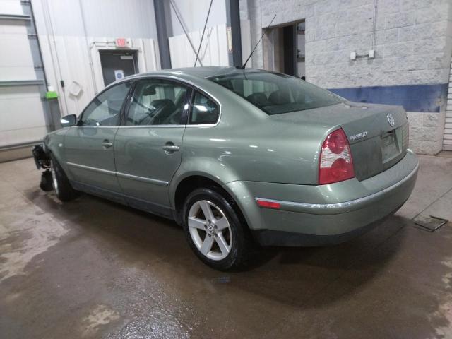 WVWRH63B54P107462 - 2004 VOLKSWAGEN PASSAT GLX Yaşıl foto 2