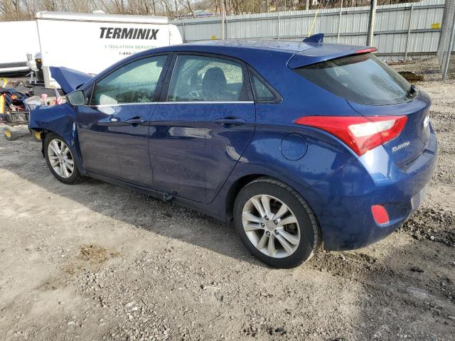 KMHD35LE5DU037357 - 2013 HYUNDAI ELANTRA GT BLUE photo 2