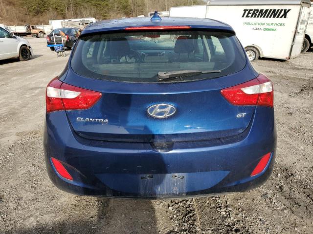 KMHD35LE5DU037357 - 2013 HYUNDAI ELANTRA GT BLUE photo 6