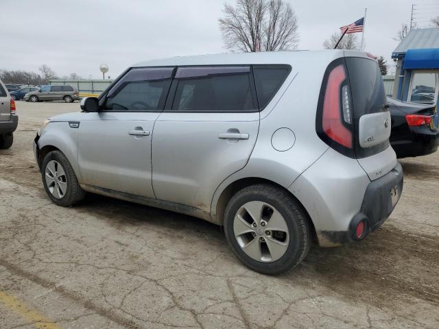 KNDJN2A26F7812646 - 2015 KIA SOUL SILVER photo 2