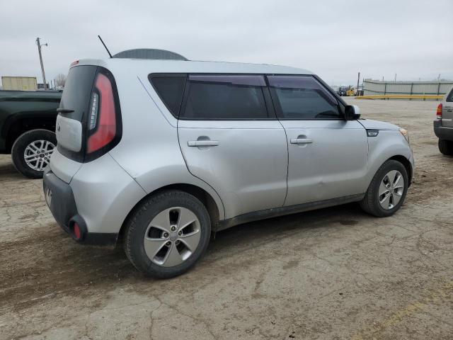 KNDJN2A26F7812646 - 2015 KIA SOUL SILVER photo 3