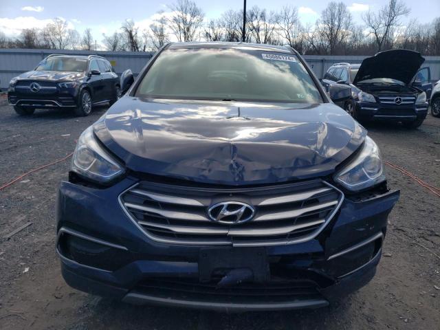 5NMZTDLB3HH004106 - 2017 HYUNDAI SANTA FE S GRAY photo 5