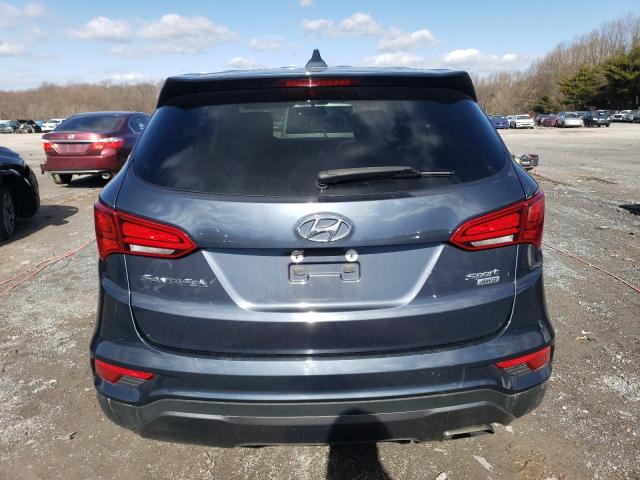 5NMZTDLB3HH004106 - 2017 HYUNDAI SANTA FE S GRAY photo 6