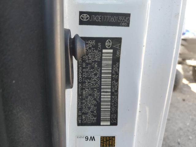 JTKDE177060135542 - 2006 TOYOTA SCION TC 白色 照片 12