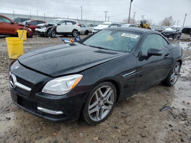 WDDPK4HA7DF071489 - 2013 MERCEDES-BENZ SLK 250 BLACK photo 1