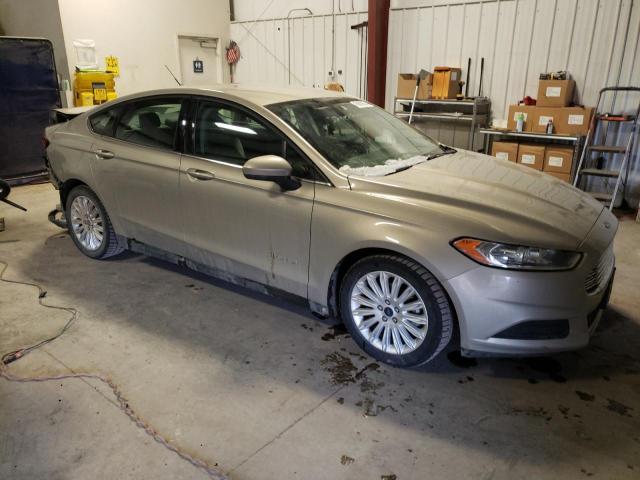 3FA6P0UU1GR136348 - 2016 FORD FUSION S HYBRID TAN photo 4