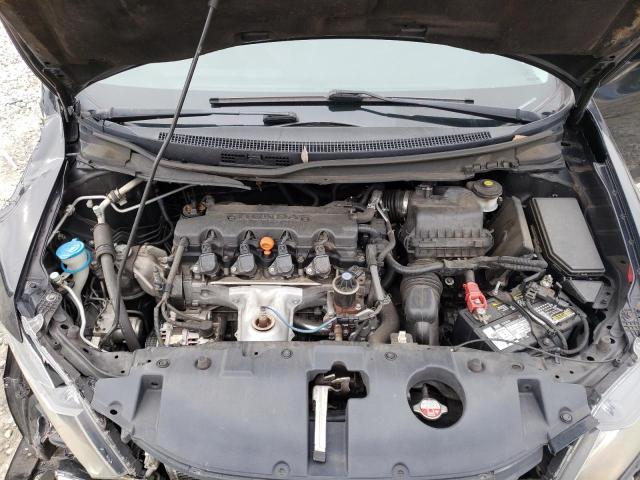 19XFB2F95EE054818 - 2014 HONDA CIVIC EXL შავი ფოტო 11