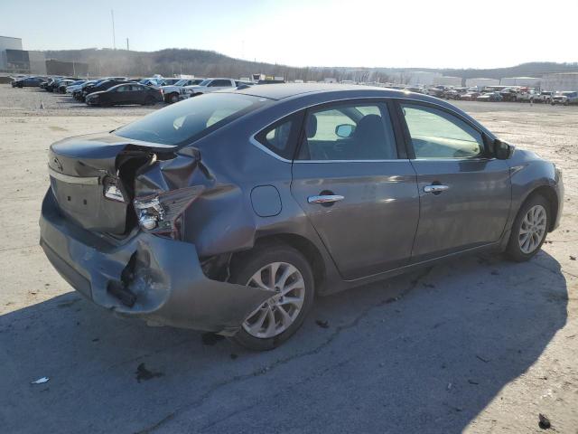 3N1AB7AP5KY399664 - 2019 NISSAN SENTRA S GRAY photo 3