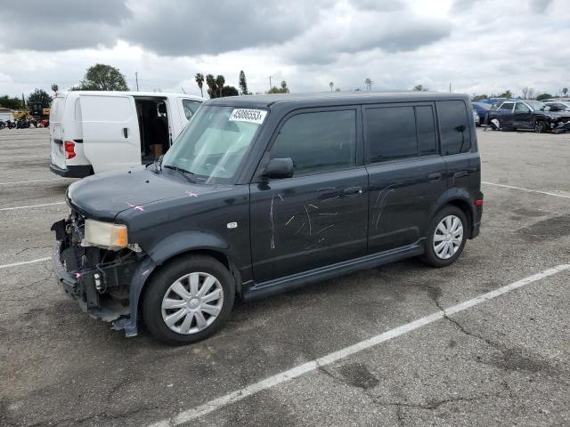 JTLKT324954027316 - 2005 TOYOTA SCION XB BLACK photo 1