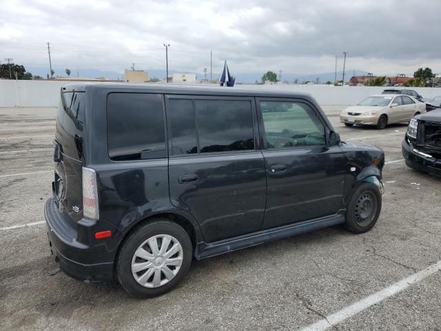 JTLKT324954027316 - 2005 TOYOTA SCION XB BLACK photo 3