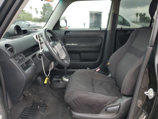 JTLKT324954027316 - 2005 TOYOTA SCION XB BLACK photo 7