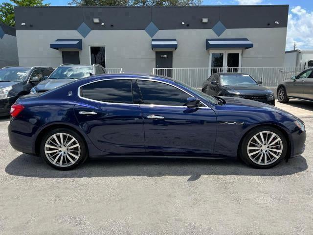 ZAM57RTAXF1143109 - 2015 MASERATI GHIBLI S BLUE photo 13