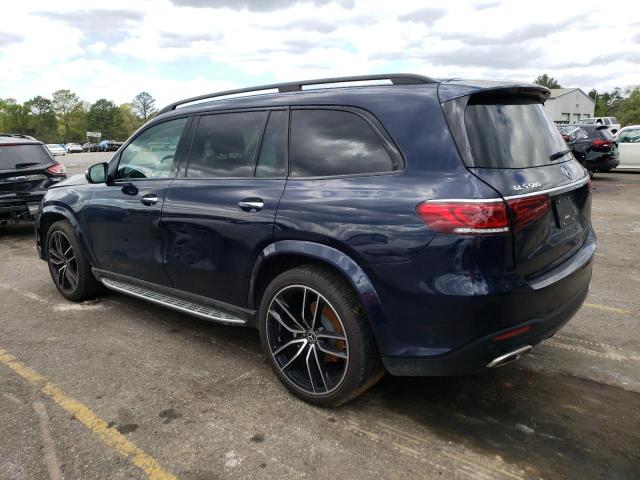 4JGFF8GE0LA211346 - 2020 MERCEDES-BENZ GLS 580 4MATIC BLUE photo 2