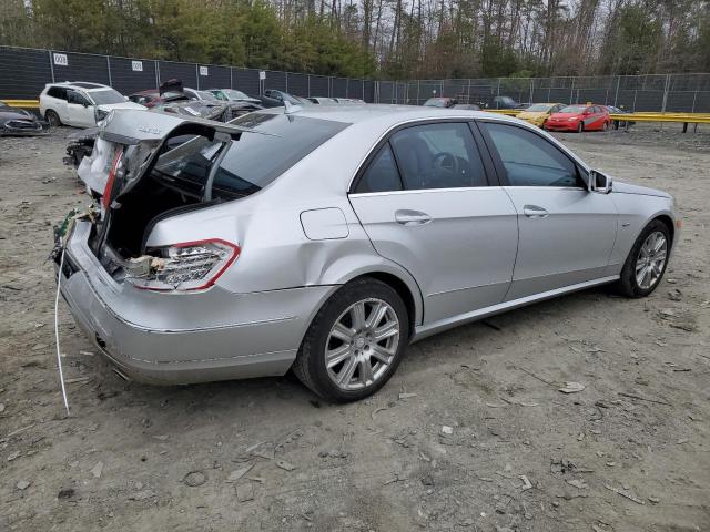 WDDHF2EB4CA577478 - 2012 MERCEDES-BENZ E 350 BLUETEC SILVER photo 3